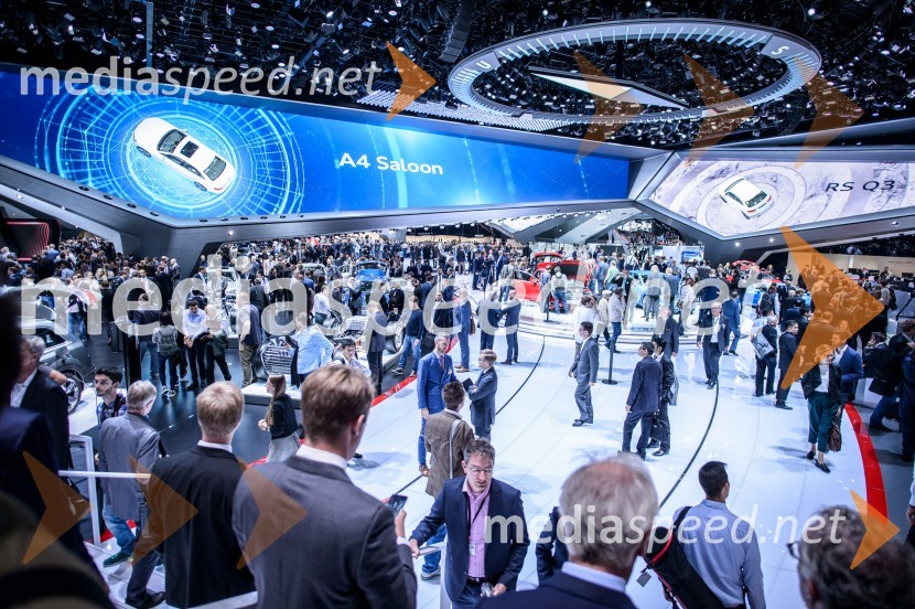 Audi na IAA FrankfurtMednarodni avtomobilski salon v Frankfurtu 2015