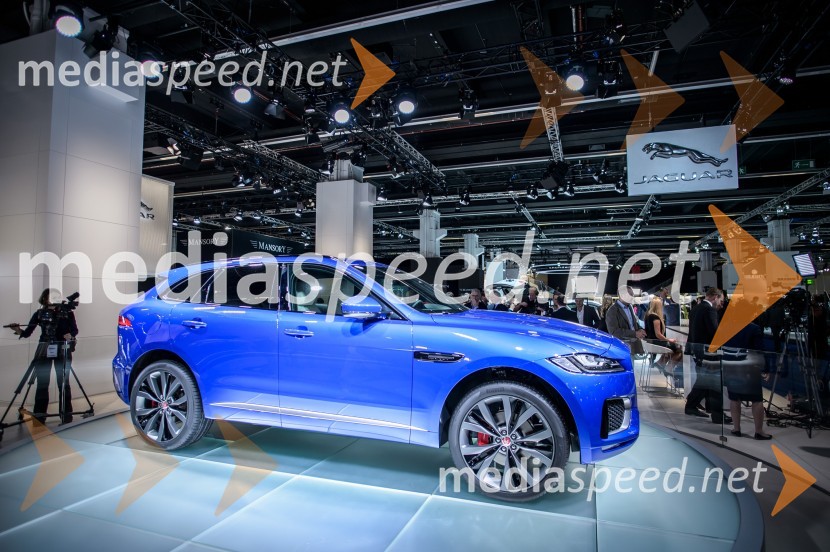 Jaguar F-PaceMednarodni avtomobilski salon v Frankfurtu 2015