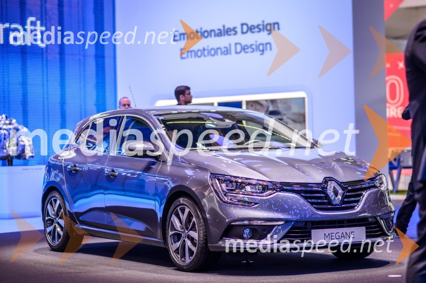 Novi Renault MeganeMednarodni avtomobilski salon v Frankfurtu 2015