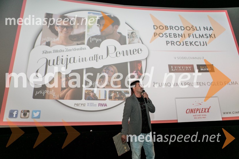  Klemen Bučan, stand up komik, radijski voditeljNajstniška komedija Julija in alfa Romeo s filmsko ekipo