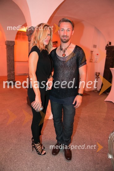  Sanda Baler, lastnica Estetike MEDARTIS;  Benjamin Kračun, Penzion KračunPredstavitev parfuma MySpirit by Rebeka Dremelj