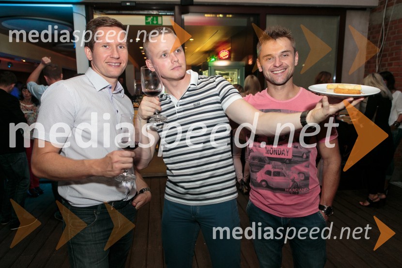  Dino Zupančič, kreativni direktor in partner, Agencija 101;   Peter Vidmar, direktor in partner Agencija 101;  Primož Hribar, vodja prodaje, Cas Media d.o.o.E-Media, 10 let