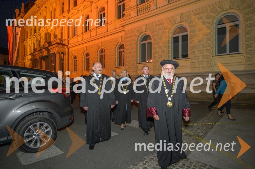  Branko Kramberger, dekan, Fakulteta za kmetijstvo in biosistemske vede, Univerza v Mariboru; prof. dr. Igor Tičar, rektor, Univerza v Mariboru40 let Univerze v Mariboru, svečanost