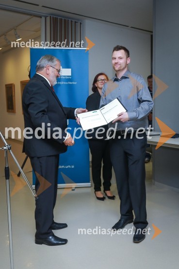 prof. dr. Igor Tičar, rektor, Univerza v Mariboru;  ... 40 let Univerze v Mariboru, otvoritev razstave