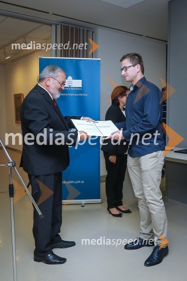 prof. dr. Igor Tičar, rektor, Univerza v Mariboru;  ... 40 let Univerze v Mariboru, otvoritev razstave