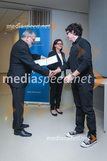 prof. dr. Igor Tičar, rektor, Univerza v Mariboru;  ... 40 let Univerze v Mariboru, otvoritev razstave