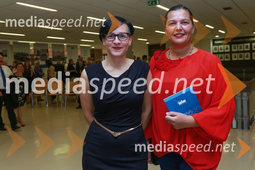  Nina Lončar, UKM;  Patricija Remšak, UKM40 let Univerze v Mariboru, otvoritev razstave