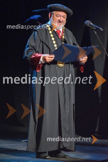 prof. dr. Igor Tičar, rektor, Univerza v Mariboru40 let Univerze v Mariboru, svečanost