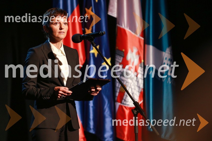 prof. dr. Maja Makovec Brenčič, ministrica za izobraževanje, znanost in šport40 let Univerze v Mariboru, svečanost