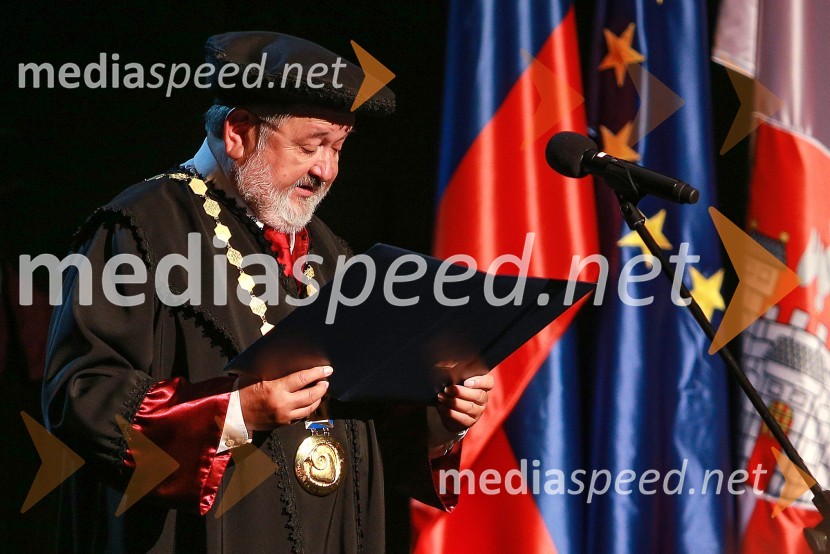 prof. dr. Igor Tičar, rektor, Univerza v Mariboru40 let Univerze v Mariboru, svečanost