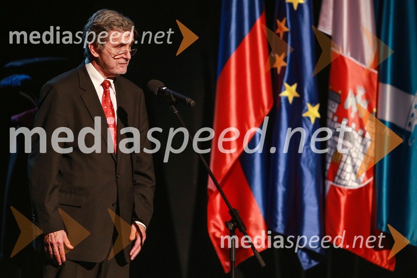 prof. dr.  Willibald  Posch , častni doktor Univerze v Mariboru40 let Univerze v Mariboru, svečanost