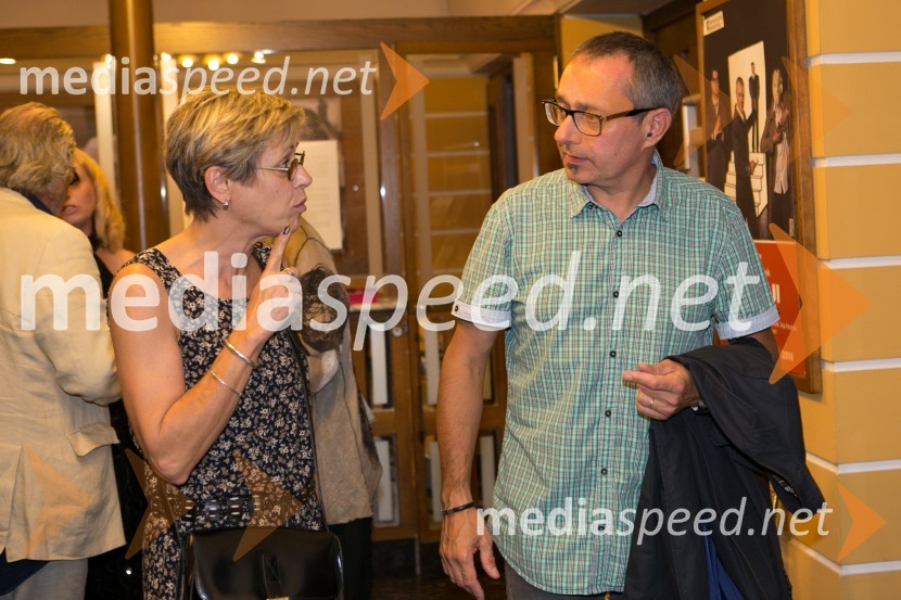  Jerneja Volfand, vodja programa SLG Celje;  Evgen ZgoznikUčene ženske po motivih Molièrovih Učenih žensk, premiera SLG Celje