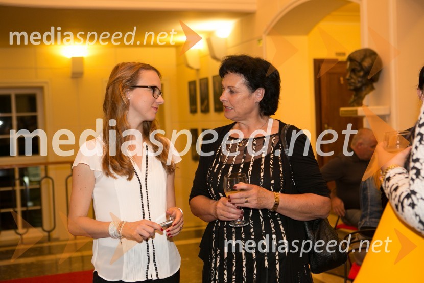 mag. Barbara Petrovič, vodja marketinga in odnosov za javnostmi SLG Celje;  Ana StrelecUčene ženske po motivih Molièrovih Učenih žensk, premiera SLG Celje