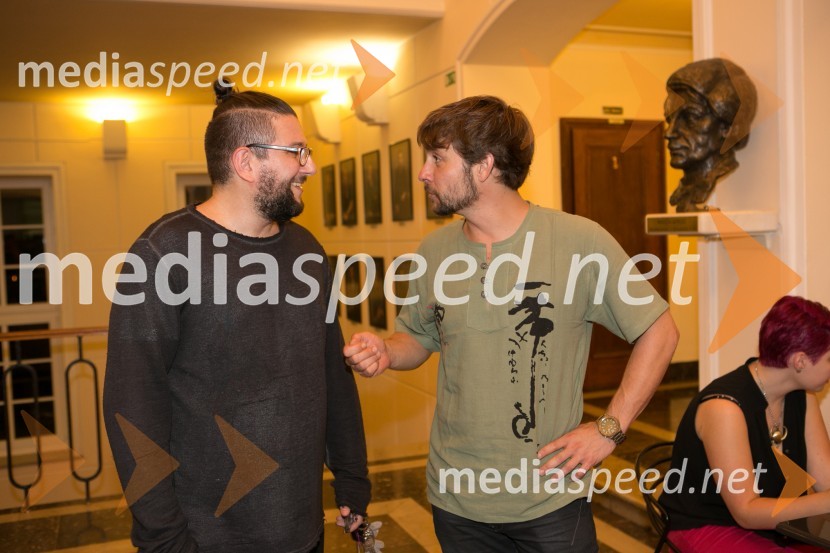  Nikola Zavišić, režiser;  Andrej Murenc, igralecUčene ženske po motivih Molièrovih Učenih žensk, premiera SLG Celje