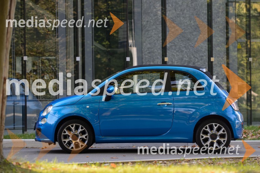 Fiat 500C 1.2 8V SportFiat 500C 1.2 8V Sport, mediaspeed test