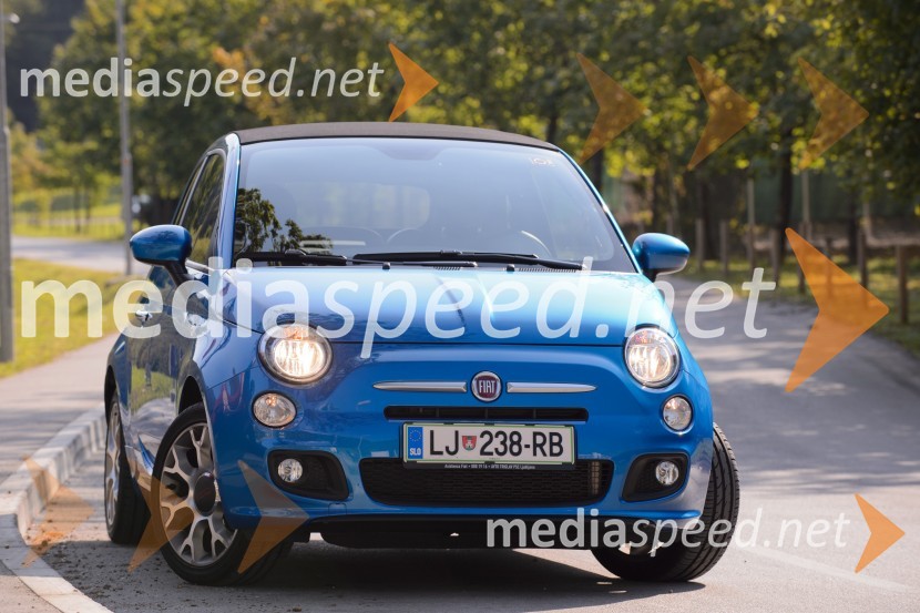 Fiat 500C 1.2 8V SportFiat 500C 1.2 8V Sport, mediaspeed test