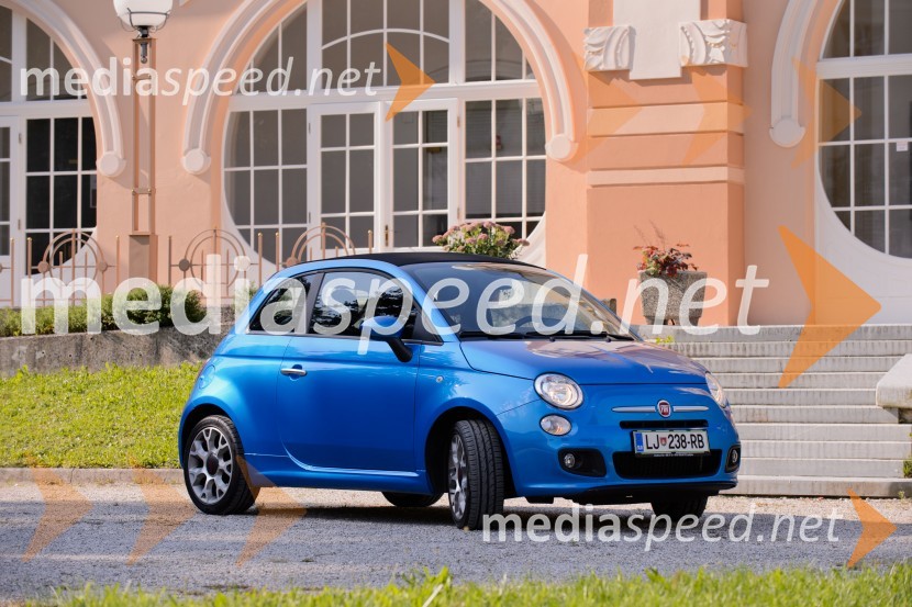 Fiat 500C 1.2 8V SportFiat 500C 1.2 8V Sport, mediaspeed test