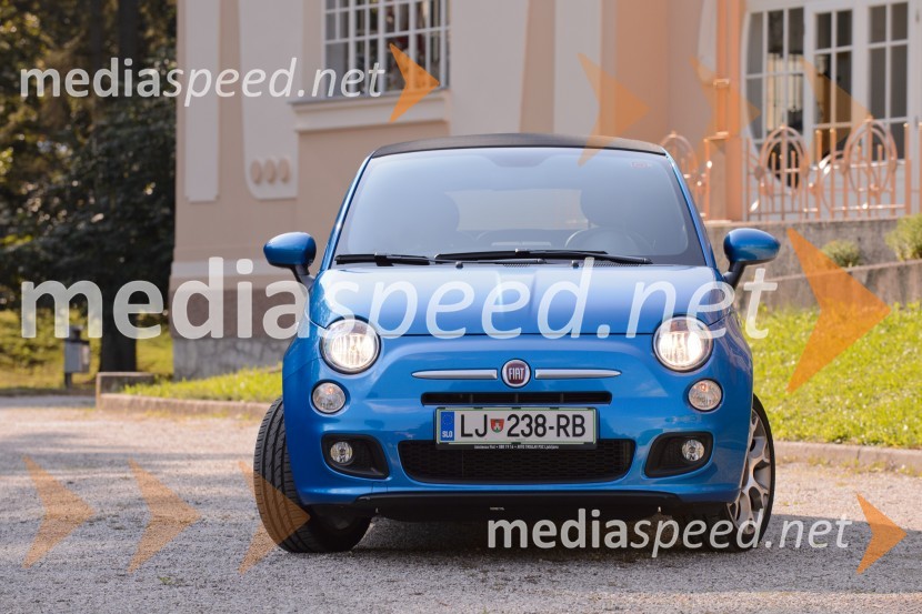 Fiat 500C 1.2 8V SportFiat 500C 1.2 8V Sport, mediaspeed test