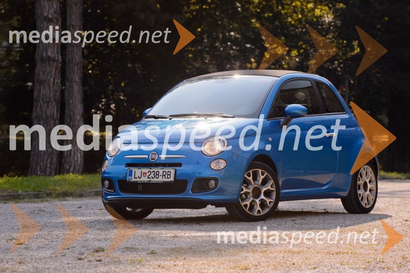Fiat 500C 1.2 8V SportFiat 500C 1.2 8V Sport, mediaspeed test