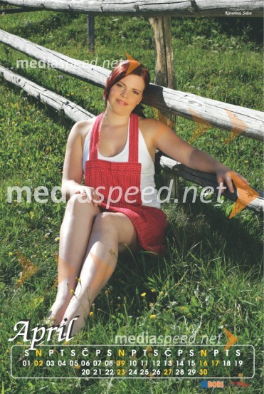 April - Katarina, Selca - Koledar Lepotice slovenskega podeželja 2006Koledar Lepotice slovenskega podeželja 2006