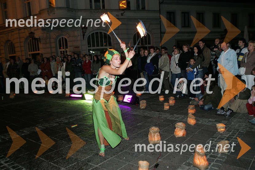Zaključek festivala: ognjeni spektakelŠpasFest 2007