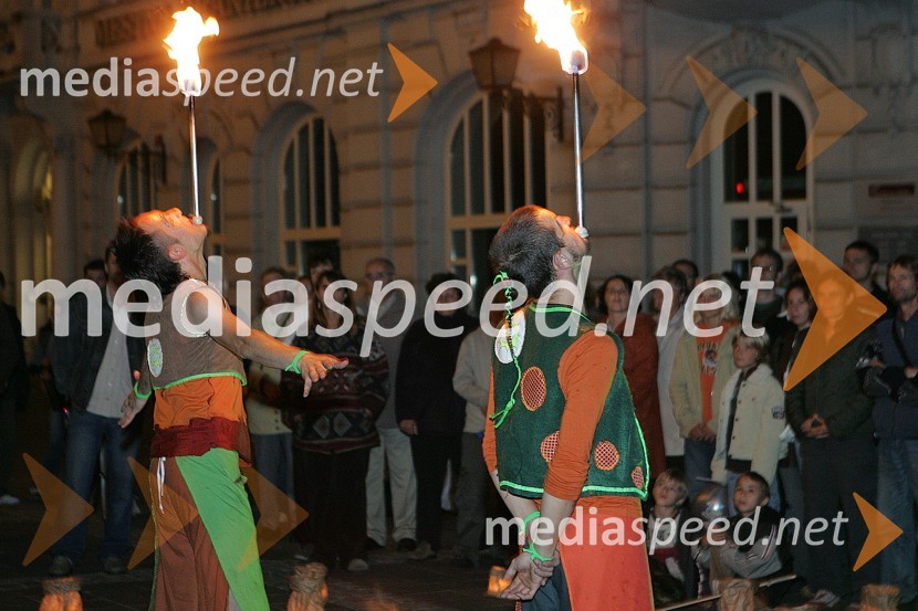 Zaključek festivala: ognjeni spektakelŠpasFest 2007
