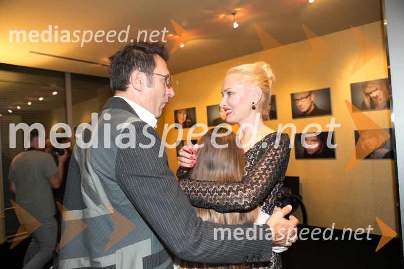  Branko  Đurić - Đuro, igralec;  Tanja Ribič, igralkaČudežna terapija, premiera MGL