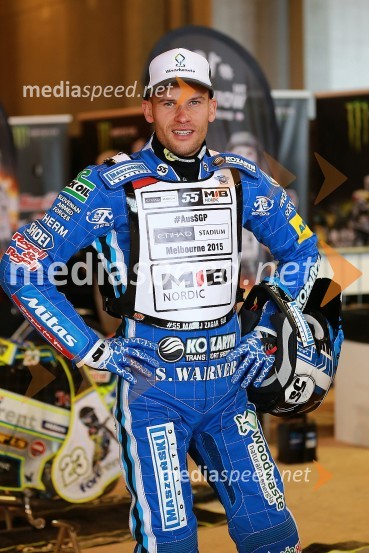  Matej Žagar, speedwayist (Slovenija)Žagar dobro razpoložen pred VN Švedske