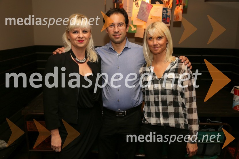  Darja Čižek, marketing SNG Maribor;  Simon Krečič, umetniški in glasbeni direktor Opere SNG Maribor;  Nina Kirbiš, Kulturno društvo MariBorkeSeviljski brivec peče pico