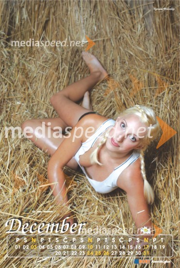 December - Nataša, Podvelka - Koledar Lepotice slovenskega podeželja 2006Koledar Lepotice slovenskega podeželja 2006