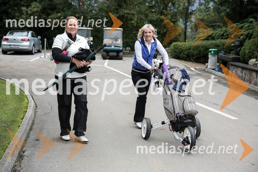  Janja Pika Vidmar;  Tilka KozeljGolf turnir z Bojanom Križajem 2015