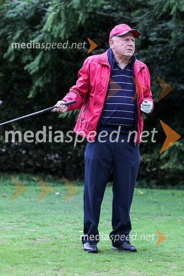  Janez 	 Kocijančič, nekdanji predsednik OKS Golf turnir z Bojanom Križajem 2015