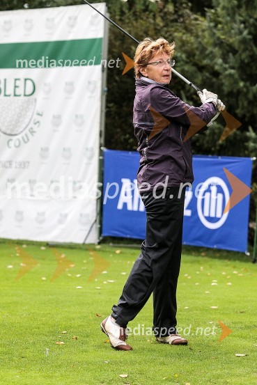 prof. dr. Andreja Kocijančič, dolgoletna predstojnica Kliničnega oddelka za endokrinologijo, diabetes in presnovne bolezni, nekdanja rektorica Univerze v LjubljaniGolf turnir z Bojanom Križajem 2015