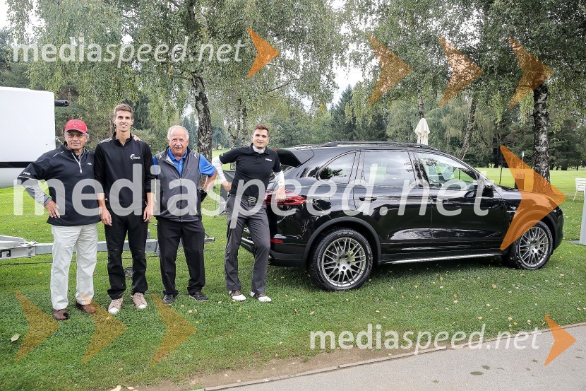 Robert Žitnik;  Tilen Žitnik;  Drago Banovič, javni zavod Šport Ljubljana;  Zoran G. Grbić, Erste Card d.o.o.Golf turnir z Bojanom Križajem 2015
