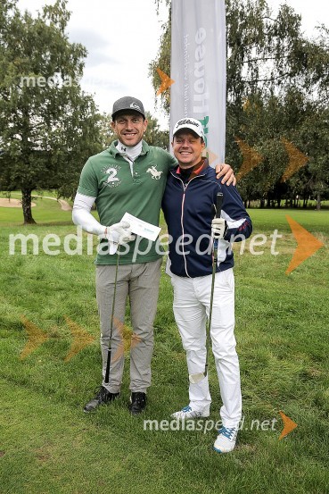  Jure Košir, nekdanji smučar;  ... Golf turnir z Bojanom Križajem 2015
