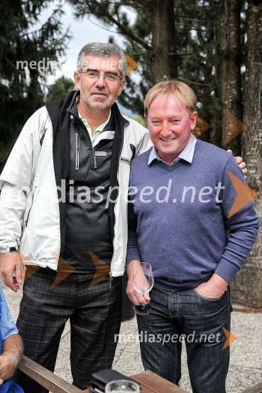  Željko  Gucunski;  Bojan Križaj, nekdanji smučarGolf turnir z Bojanom Križajem 2015