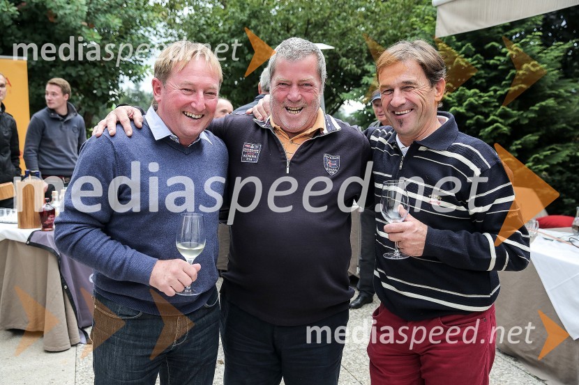  Bojan Križaj, nekdanji smučar;  Cena Štravs;  Dušan GorišekGolf turnir z Bojanom Križajem 2015