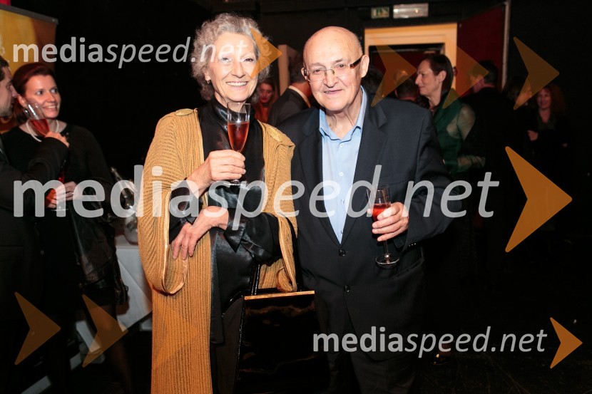  Alenka Pirjevec, Združenje dramskih umetnikov Slovenije;  Vasilij  Vasko Polič,  nekdanji vrhovni sodnikEvropa, premiera predstave Vinka Möderndorferja