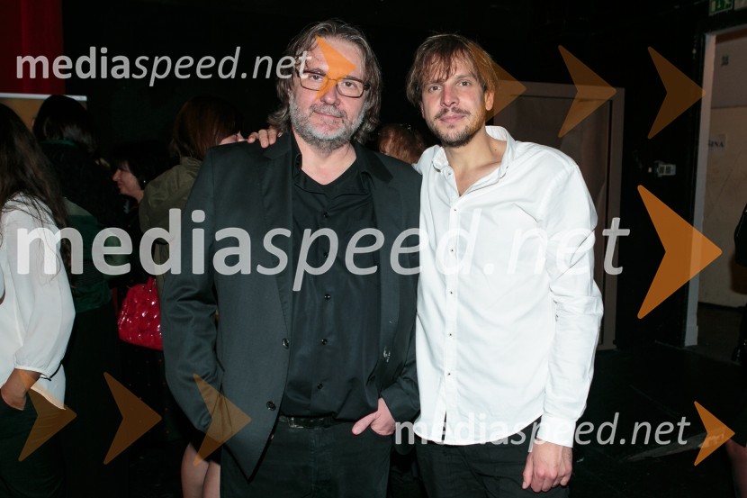  Vinko Möderndorfer, režiser;  Aljaž Jovanović, igralecEvropa, premiera predstave Vinka Möderndorferja