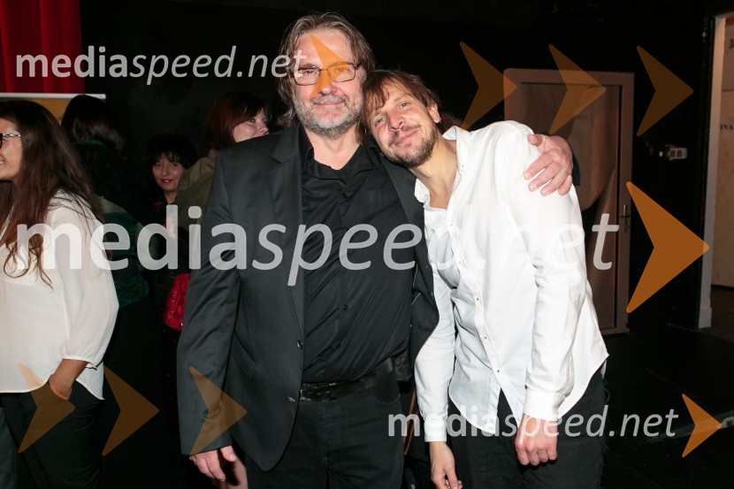  Vinko Möderndorfer, režiser;  Aljaž Jovanović, igralecEvropa, premiera predstave Vinka Möderndorferja