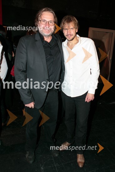  Vinko Möderndorfer, režiser;  Aljaž Jovanović, igralecEvropa, premiera predstave Vinka Möderndorferja