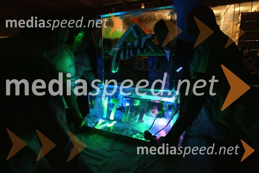 Ledena skulpturaOtvoritev novih poslovnih prostorov podjetja MIK Celje v Vojniku