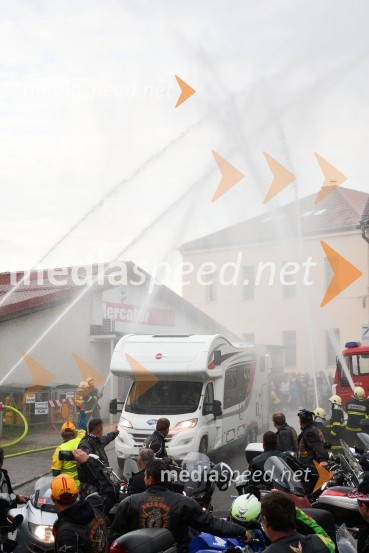 Sprejem Tima Gajserja, svetovnega prvaka v motokrosu