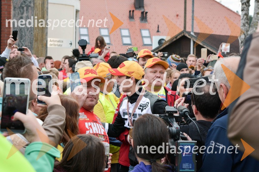  Tim Gajser, motokrosist (Motocross-Ski Gajser team)Sprejem Tima Gajserja, svetovnega prvaka v motokrosu