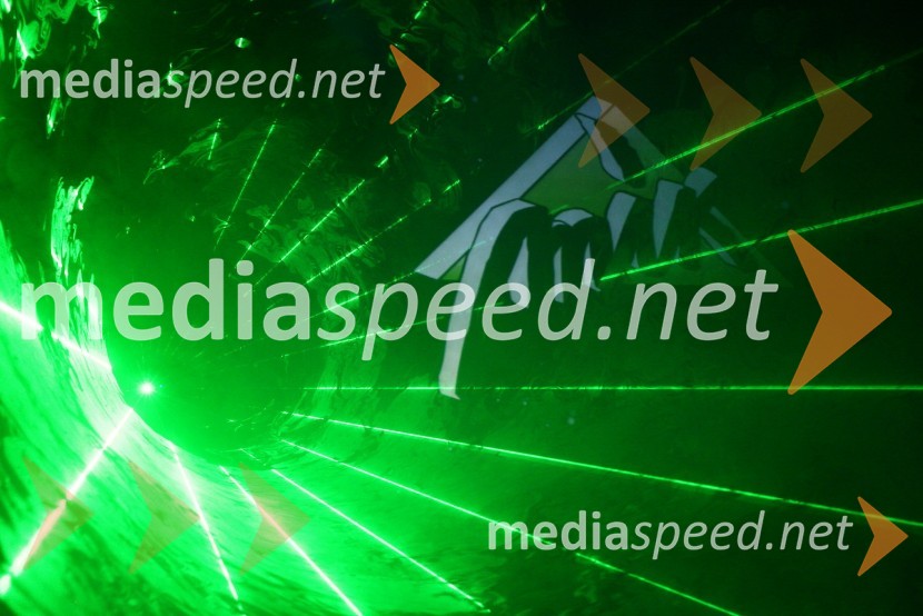 Laser showOtvoritev novih poslovnih prostorov podjetja MIK Celje v Vojniku