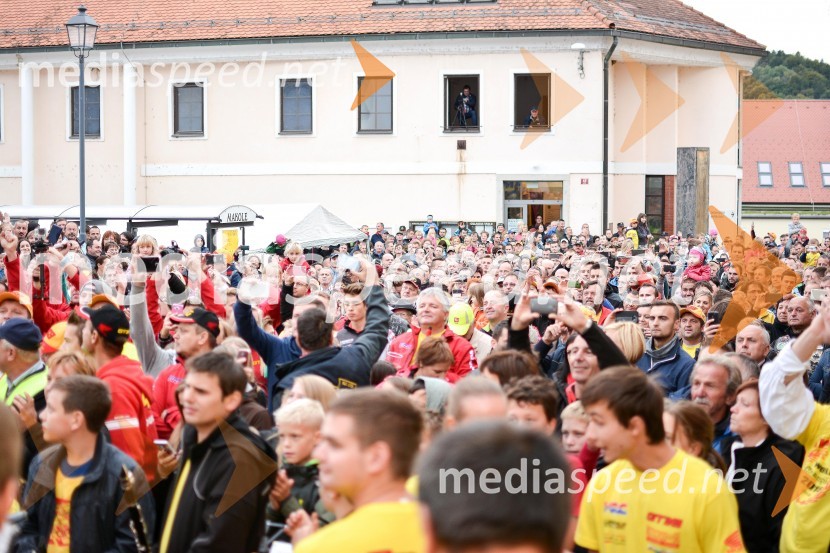 Sprejem Tima Gajserja, svetovnega prvaka v motokrosu