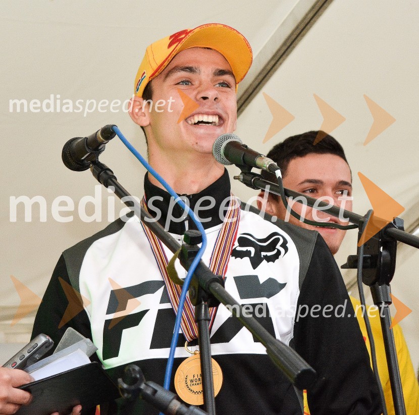  Tim Gajser, motokrosist (Motocross-Ski Gajser team)Sprejem Tima Gajserja, svetovnega prvaka v motokrosu