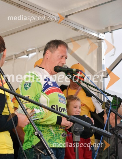  Franc Majcen, Župan občine MakoleSprejem Tima Gajserja, svetovnega prvaka v motokrosu