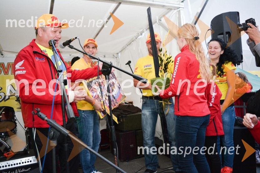  Tim Gajser, motokrosist (Motocross-Ski Gajser team);  ... Sprejem Tima Gajserja, svetovnega prvaka v motokrosu