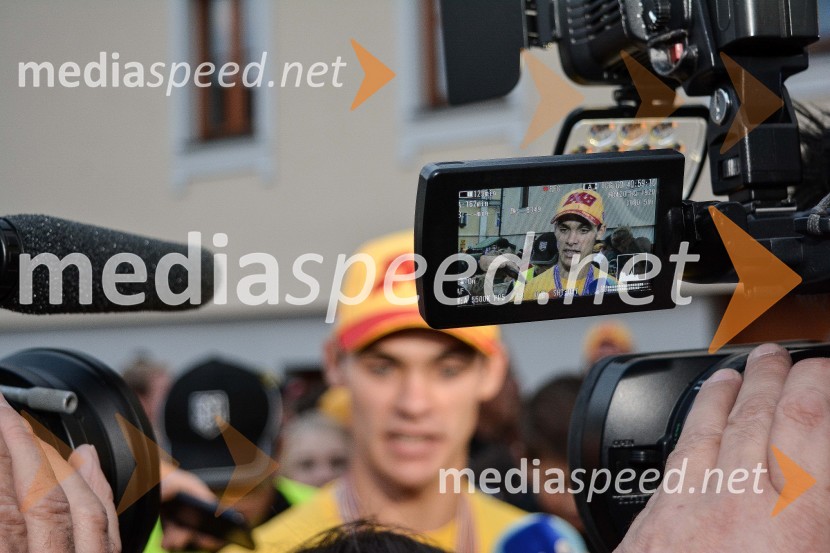  Tim Gajser, motokrosist (Motocross-Ski Gajser team)Sprejem Tima Gajserja, svetovnega prvaka v motokrosu